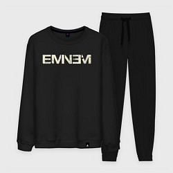 Костюм хлопковый мужской EMINEM, цвет: черный