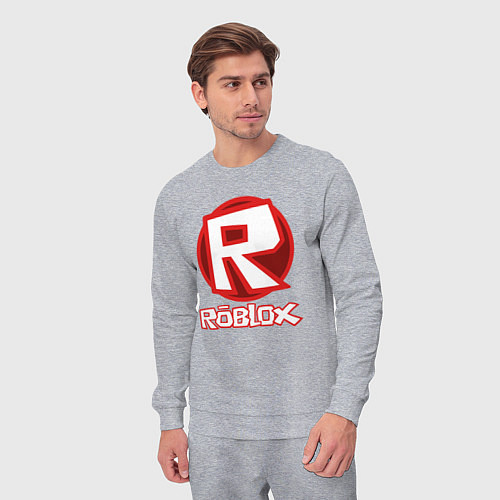 Мужской костюм ROBLOX / Меланж – фото 3