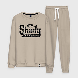 Костюм хлопковый мужской Eminem Slim Shady, цвет: миндальный