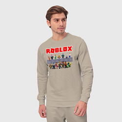 Костюм хлопковый мужской ROBLOX, цвет: миндальный — фото 2