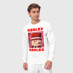 Костюм хлопковый мужской ROBLOX, цвет: белый — фото 2