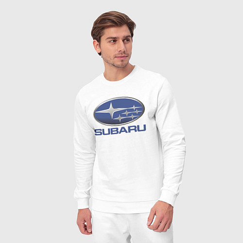 Мужской костюм SUBARU / Белый – фото 3