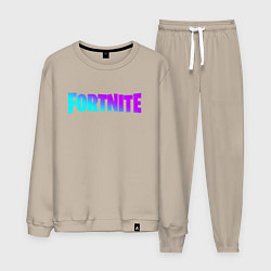 Костюм хлопковый мужской FORTNITE 2, цвет: миндальный