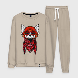 Мужской костюм Красная панда