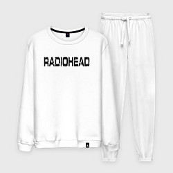 Костюм хлопковый мужской Radiohead, цвет: белый