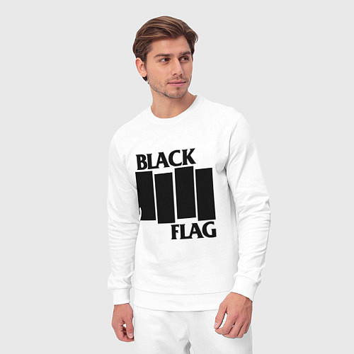 Мужской костюм BLACK FLAG / Белый – фото 3