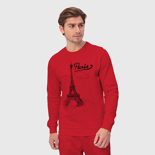 Мужской костюм Париж / Красный – фото 3