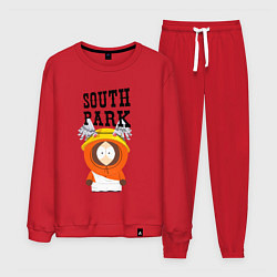 Костюм хлопковый мужской South Park Кенни, цвет: красный