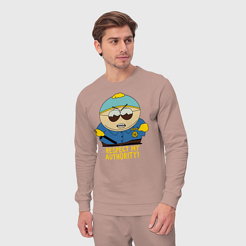 Мужской костюм South Park, Эрик Картман / Пыльно-розовый – фото 3