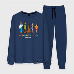 Костюм хлопковый мужской Scooby-Doo and Co, цвет: тёмно-синий