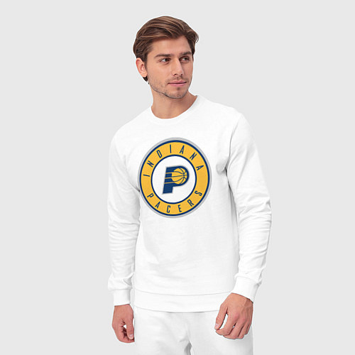 Мужской костюм Indiana Pacers 1 / Белый – фото 3