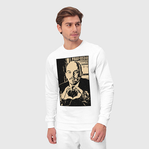 Мужской костюм Ленин Oko / Белый – фото 3