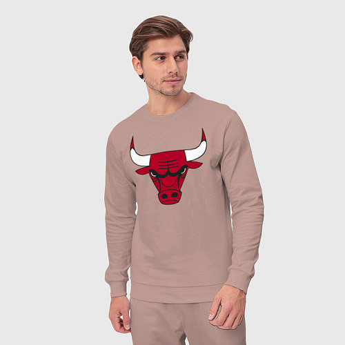 Мужской костюм Chicago Bulls / Пыльно-розовый – фото 3