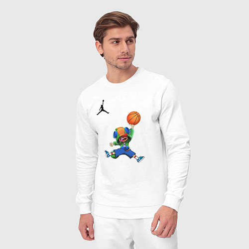 Мужской костюм Brawl STARS баскетбол / Белый – фото 3