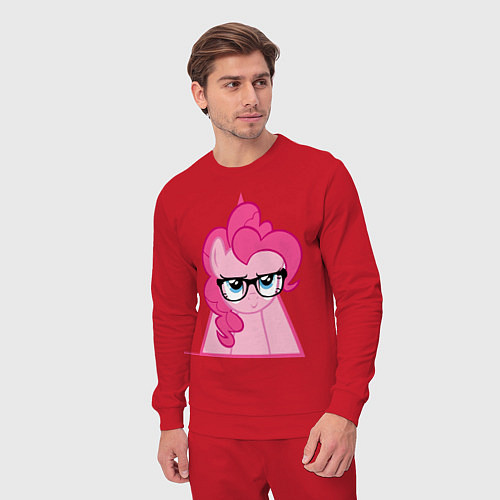 Мужской костюм Pinky Pie hipster / Красный – фото 3