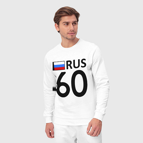 Мужской костюм RUS 60 / Белый – фото 3