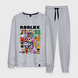 Костюм хлопковый мужской ROBLOX PIGGY, цвет: меланж