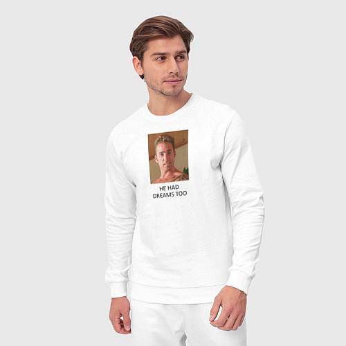 Мужской костюм He had dreams too / Белый – фото 3