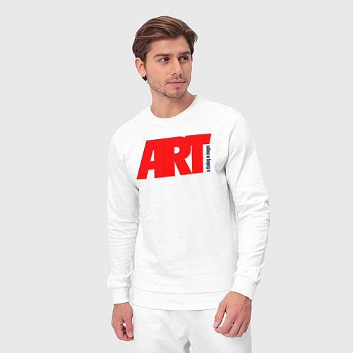 Мужской костюм Art white / Белый – фото 3