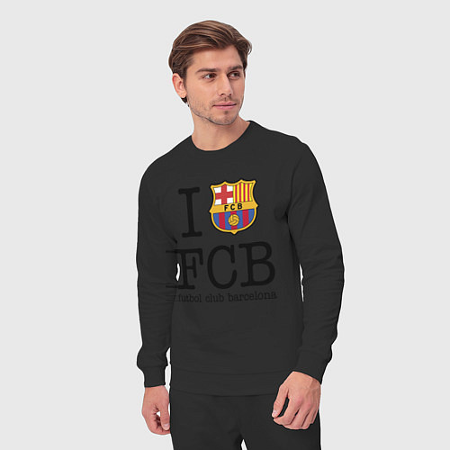 Мужской костюм Barcelona FC / Черный – фото 3