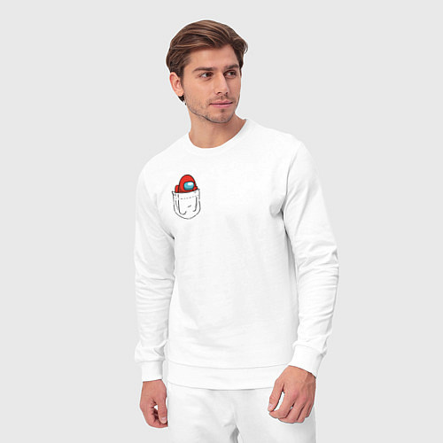 Мужской костюм Among us / Белый – фото 3