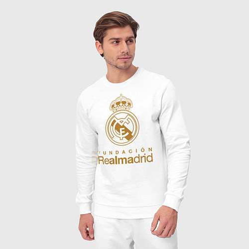 Мужской костюм Real Madrid FC / Белый – фото 3