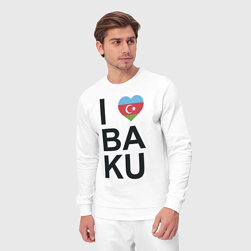 Мужской костюм Baku / Белый – фото 3