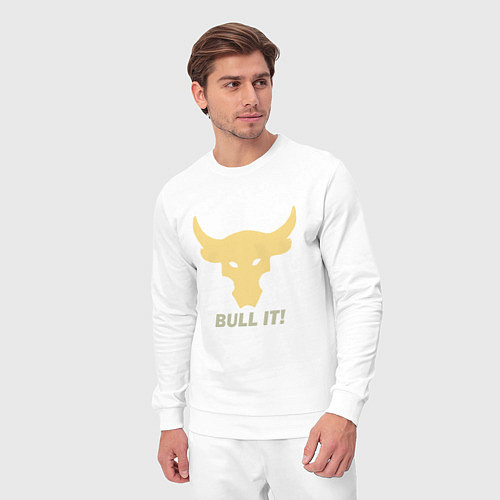 Мужской костюм Bull It / Белый – фото 3