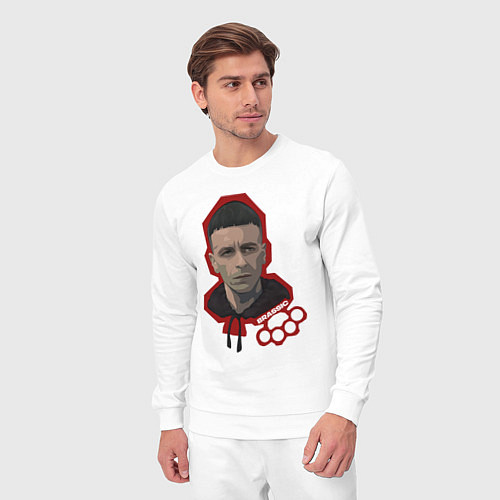 Мужской костюм Голяк Brassic Винни Онил / Белый – фото 3