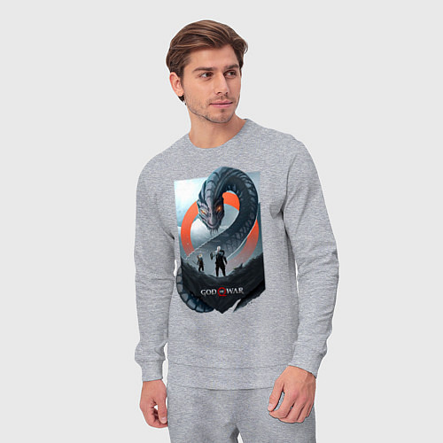 Мужской костюм Кратос и Атрей / Меланж – фото 3