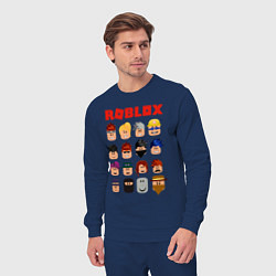 Костюм хлопковый мужской ROBLOX, цвет: тёмно-синий — фото 2