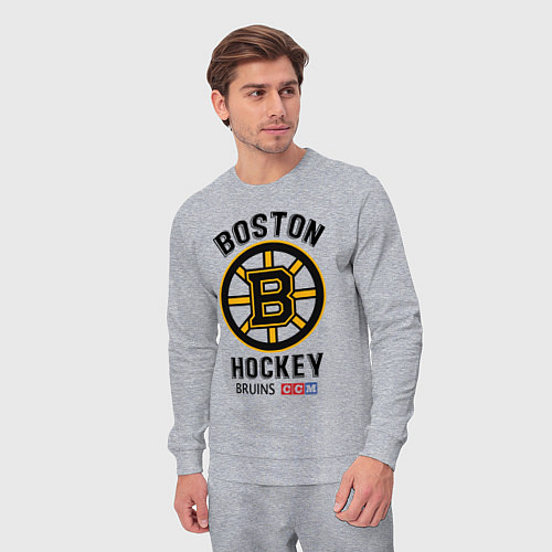 Мужской костюм BOSTON BRUINS NHL / Меланж – фото 3