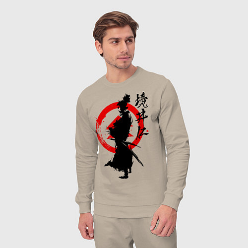 Мужской костюм Ghost of Tsushima / Миндальный – фото 3