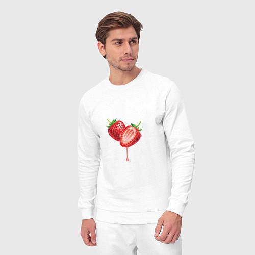 Мужской костюм Strawberry / Белый – фото 3