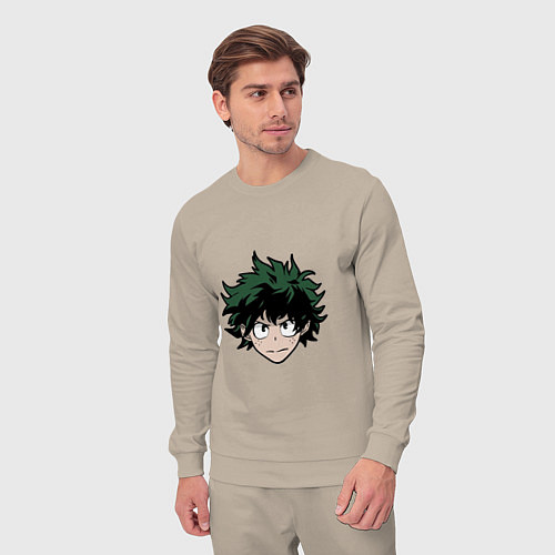 Мужской костюм Izuku Midoriya / Миндальный – фото 3