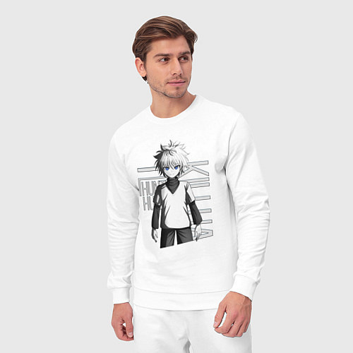 Мужской костюм Киллуа Золдик / Белый – фото 3