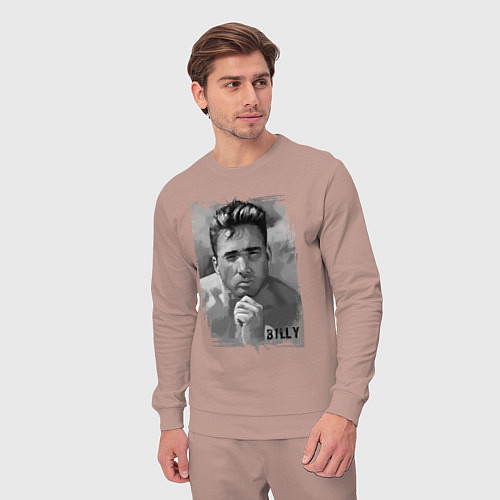 Мужской костюм Гачи Билли Херрингтон арт / Пыльно-розовый – фото 3