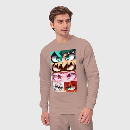 Мужской костюм MY HERO ACADEMIA MHA / Пыльно-розовый – фото 3