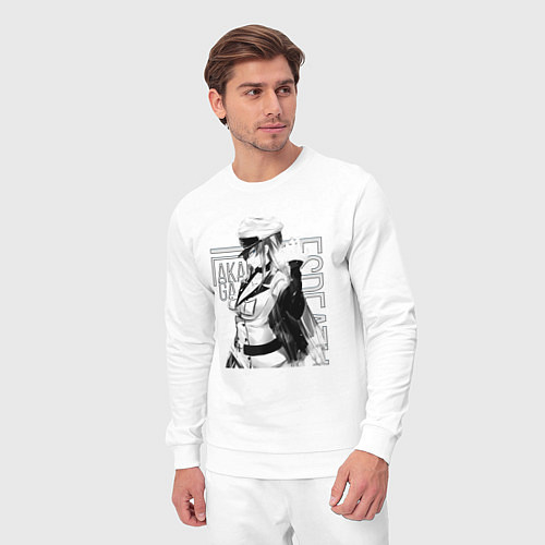 Мужской костюм Эсдэт / Белый – фото 3