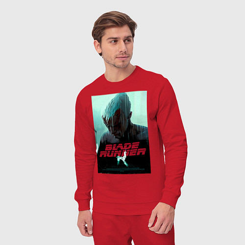 Мужской костюм Слезы в дожде Blade Runner / Красный – фото 3