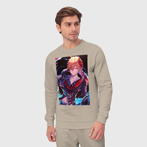 Мужской костюм Tartaglia / Миндальный – фото 3