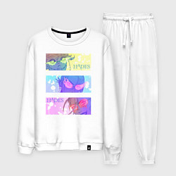 Костюм хлопковый мужской Hades Girls, цвет: белый