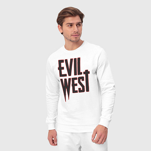 Мужской костюм Evil West / Белый – фото 3