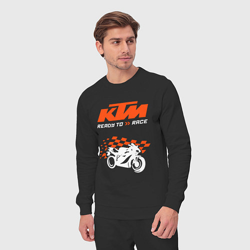 Мужской костюм KTM MOTORCYCLES КТМ МОТОЦИКЛЫ / Черный – фото 3