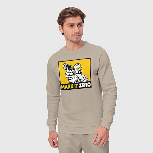 Мужской костюм Mark It Zero Большой Лебовски / Миндальный – фото 3