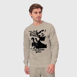 Костюм хлопковый мужской Карты, деньги, два ствола, цвет: миндальный — фото 2