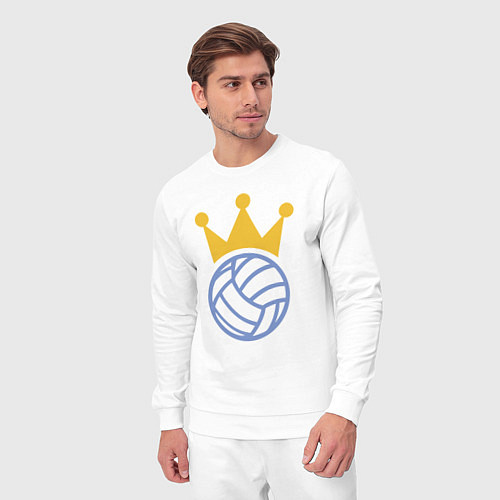 Мужской костюм Volleyball King / Белый – фото 3