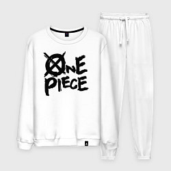 Мужской костюм One Piece Большой куш лого