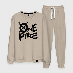 Мужской костюм One Piece Большой куш лого