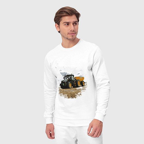 Мужской костюм JOHN DEERE I Джон Дир! / Белый – фото 3